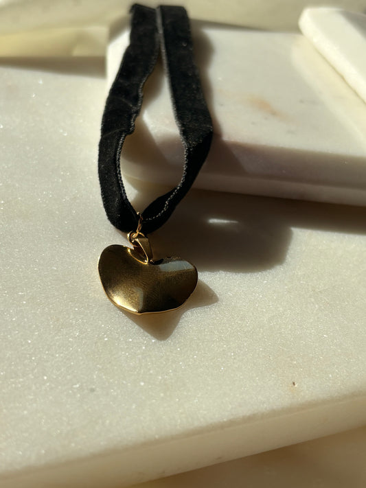 Ember Velvet Choker