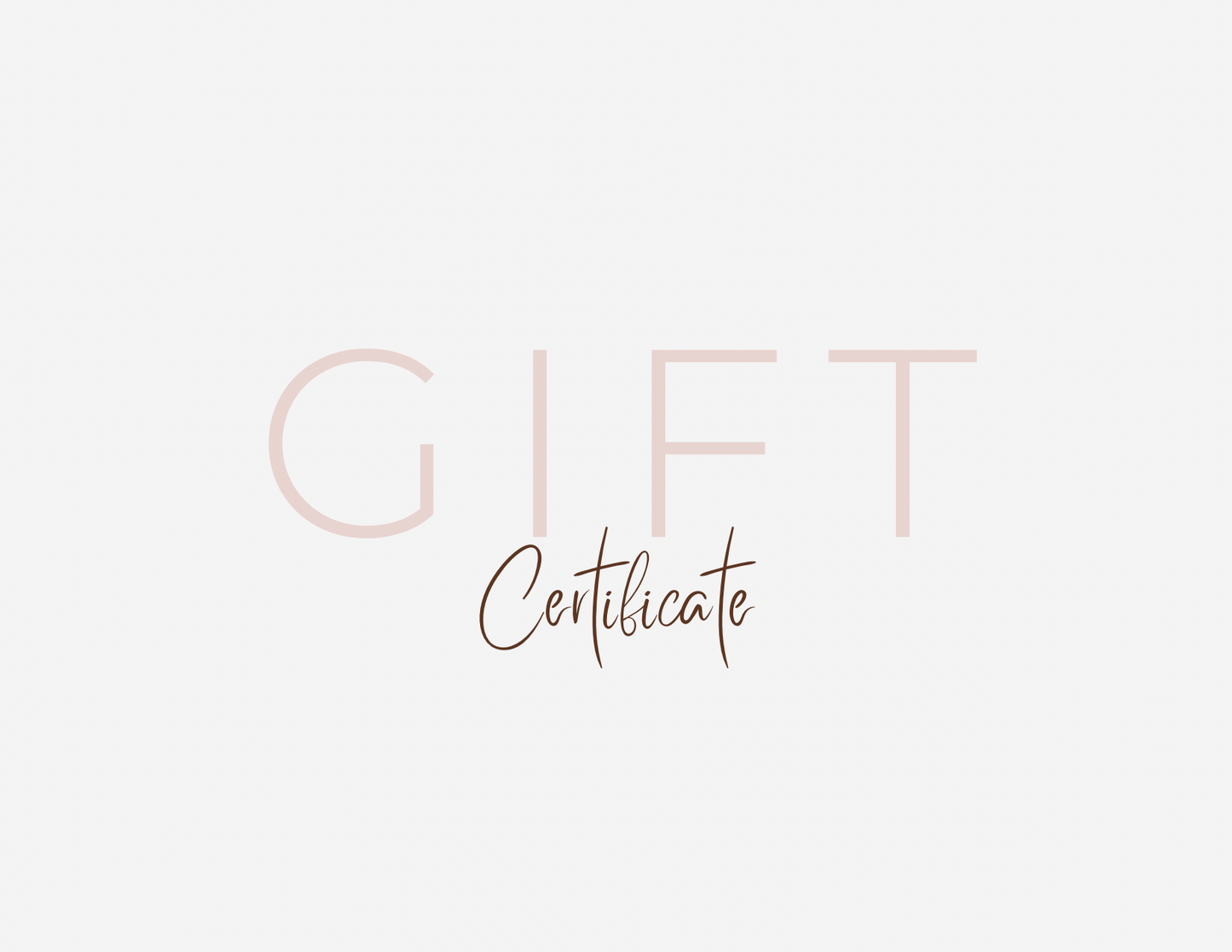 GIFT CARD