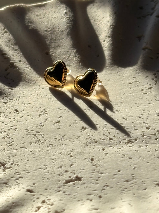 Heart Studs