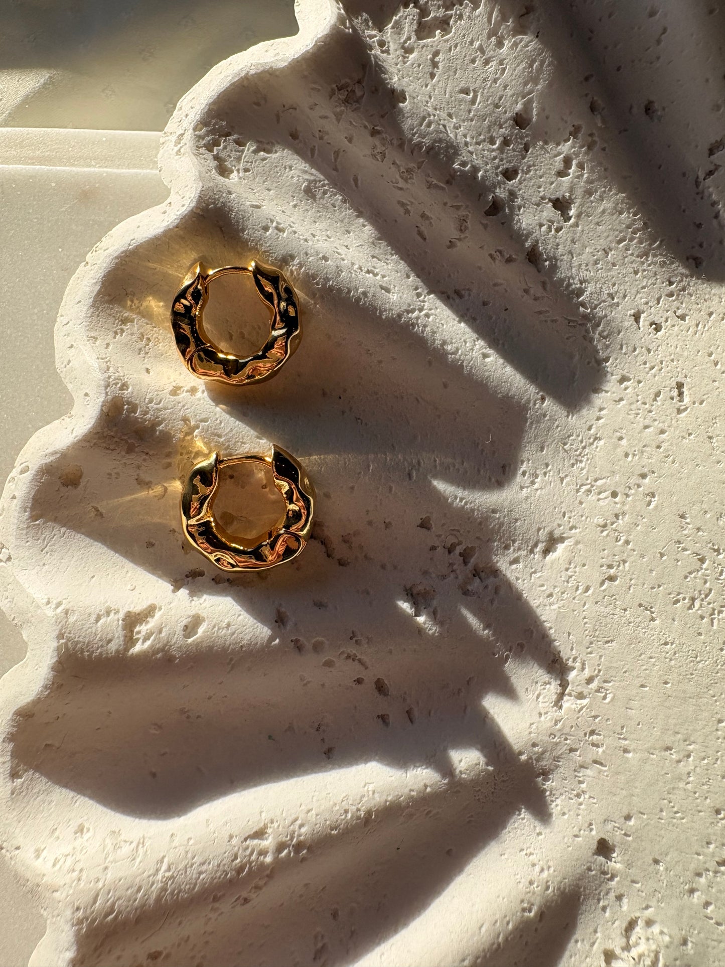 Chunky Textured Hoops