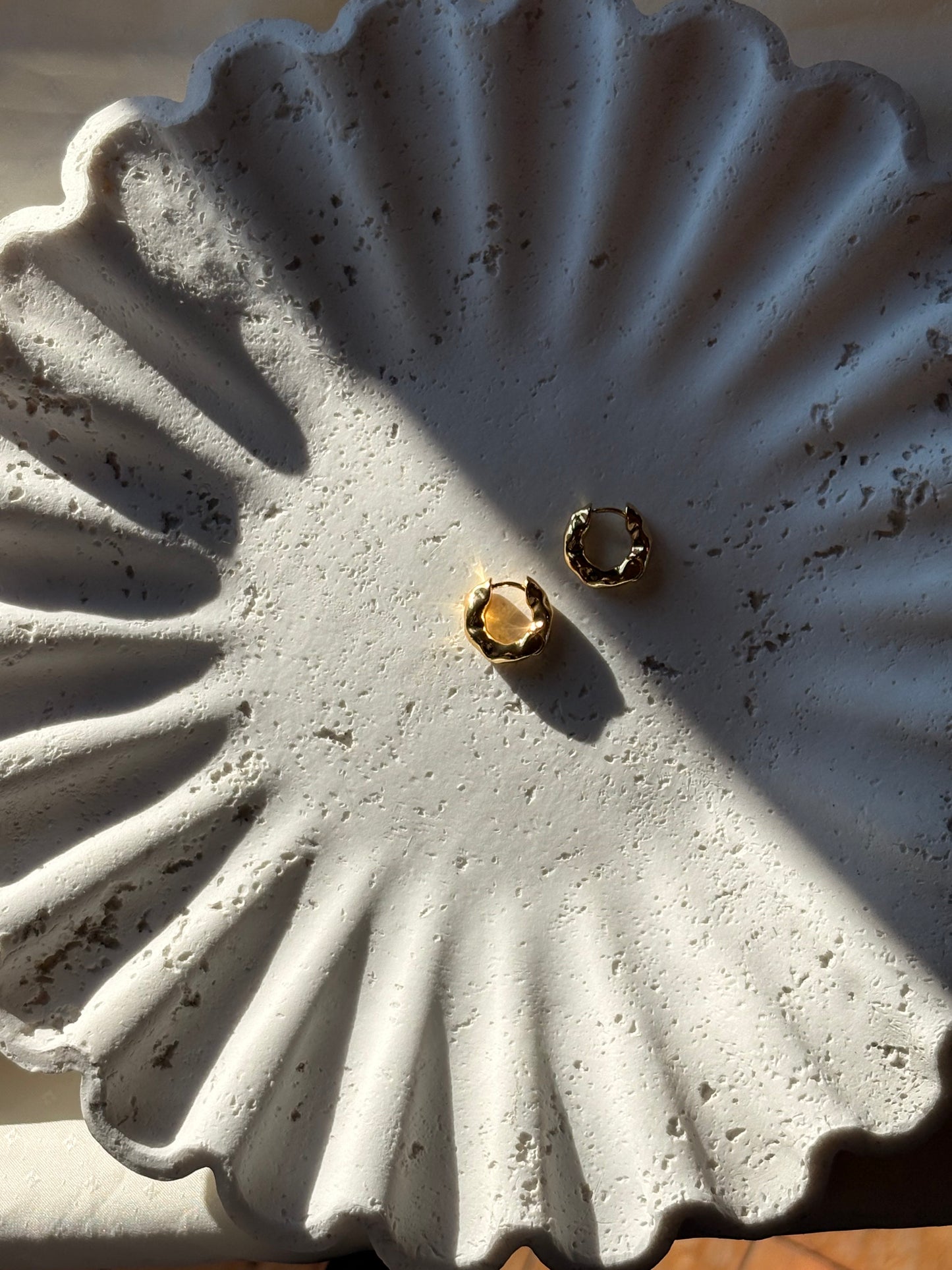 Chunky Textured Hoops